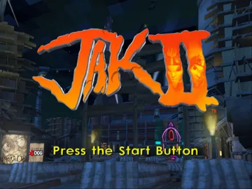 Jak II (Korea) screen shot title